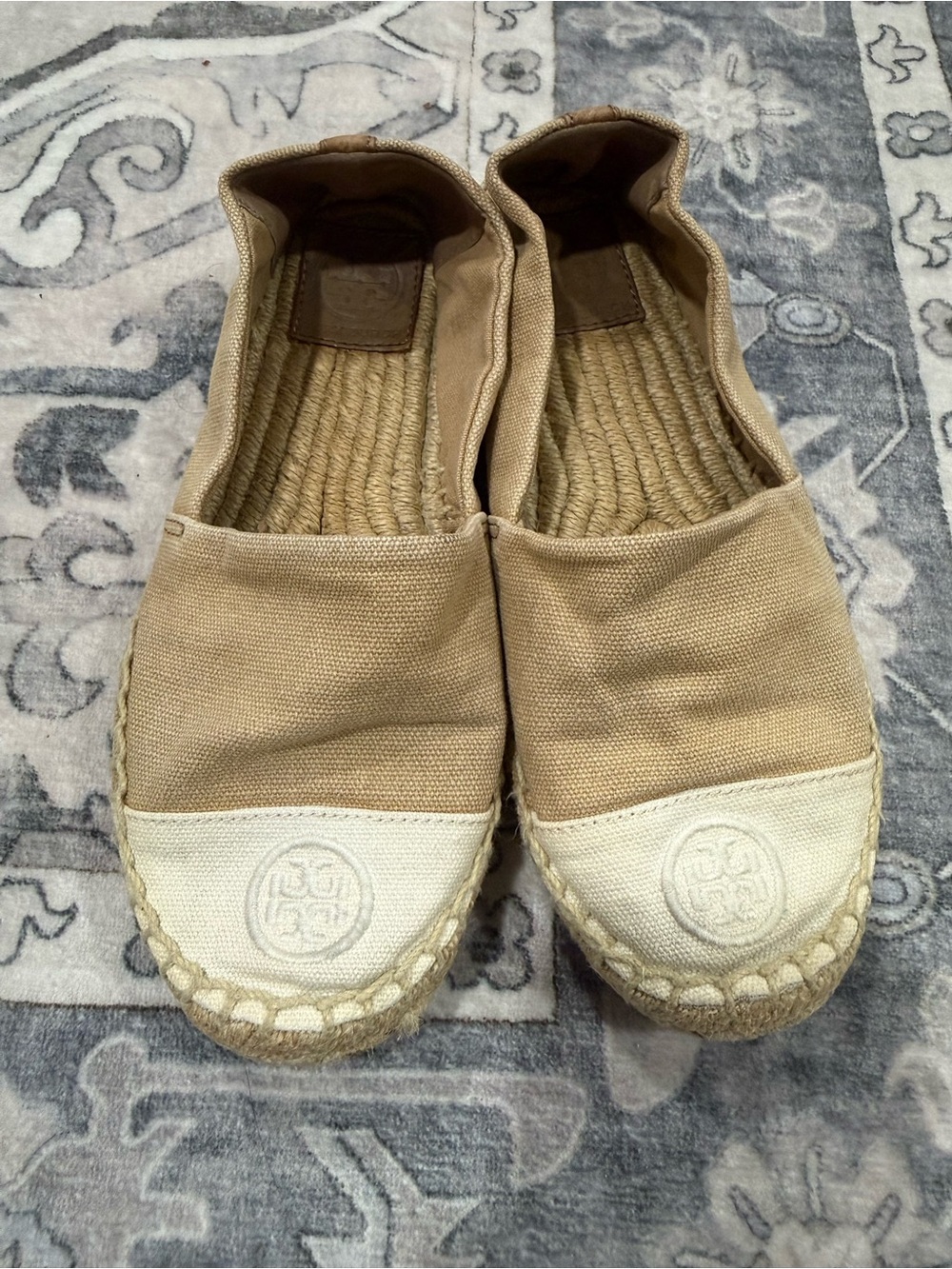 Tory Burch Women Tan Espadrilles, 6.5